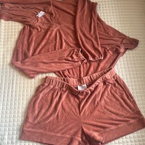 Lounge shorts set